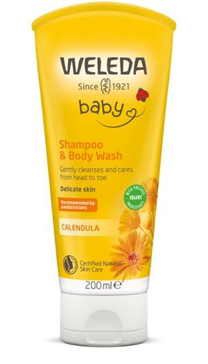 Weleda Calendula Baby Shampoo and Body Wash